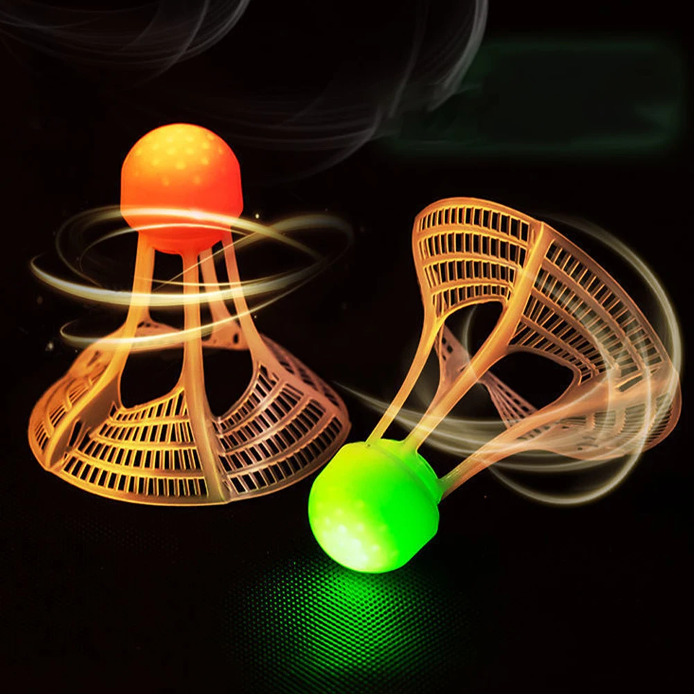 Glow-In-The-Dark Windproof Bad - Feather Shuttlecock recension och pris