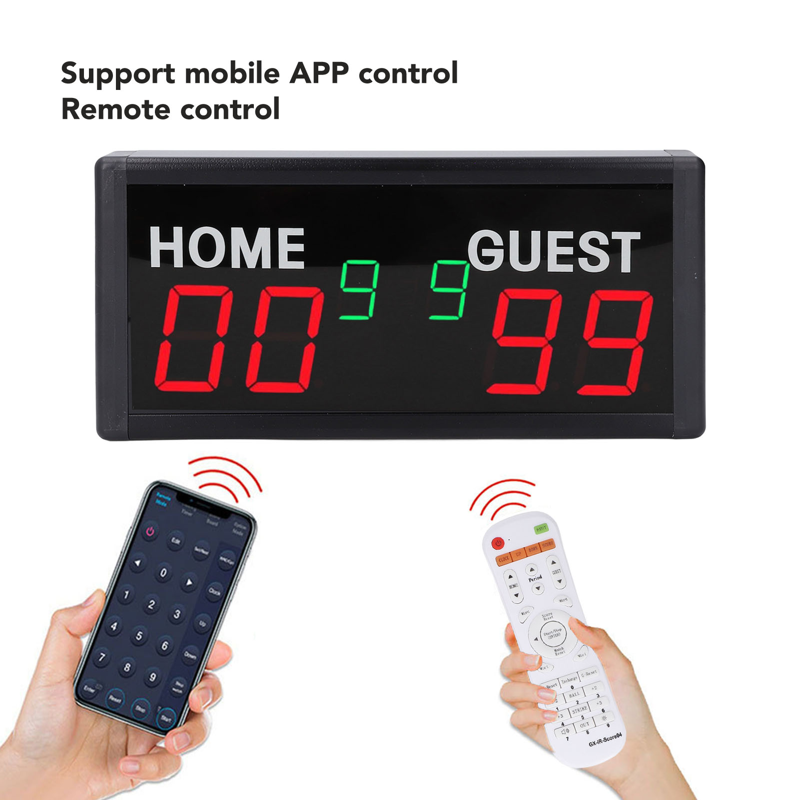 6 Digit Portable Digital LED S - Scoreboard Digital recension och pris