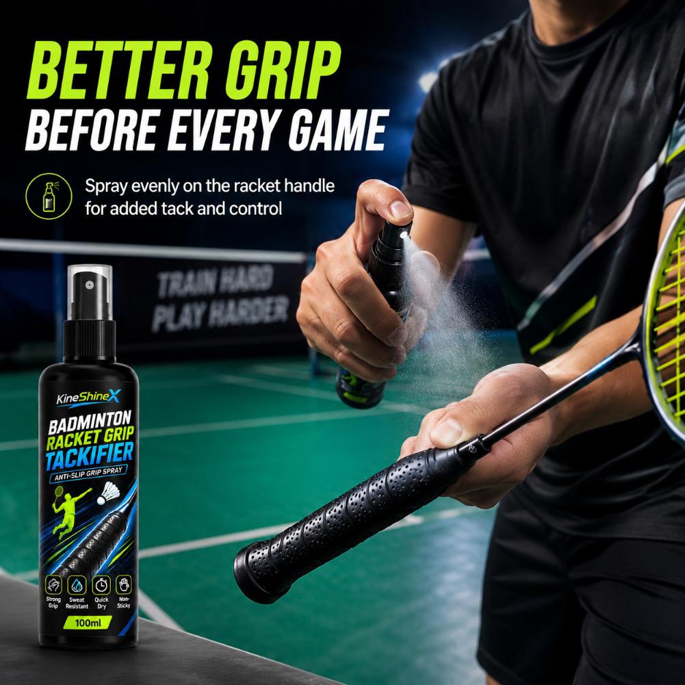 Anti-Slip Grip Spray for Tenni - Badminton Grip recension och pris