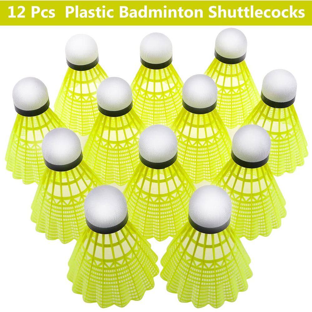 New Plastic Badminton Shuttlec - Feather Shuttlecock recension och pris