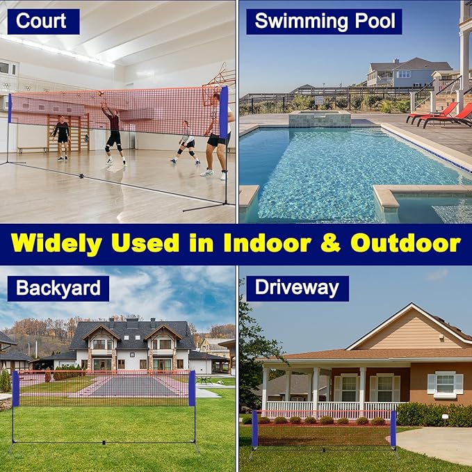Portable Badminton Net Small S - Badminton Net recension och pris