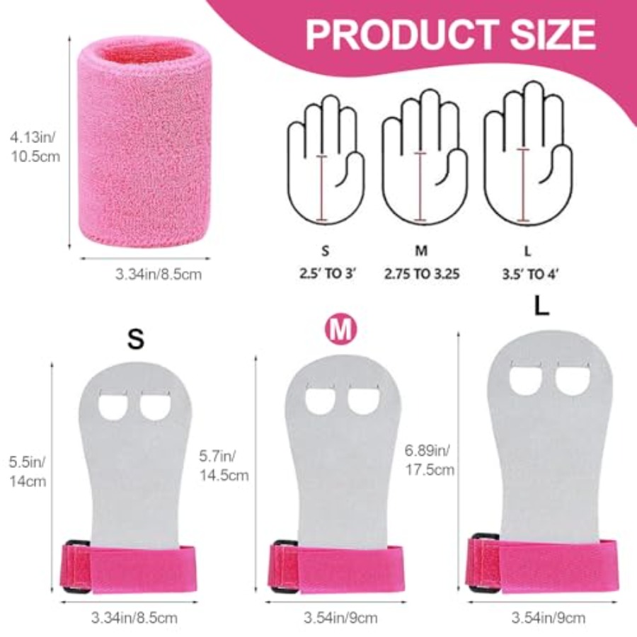 2PCS Gymnastics Hand Grips Glo - Sports Grip recension och pris
