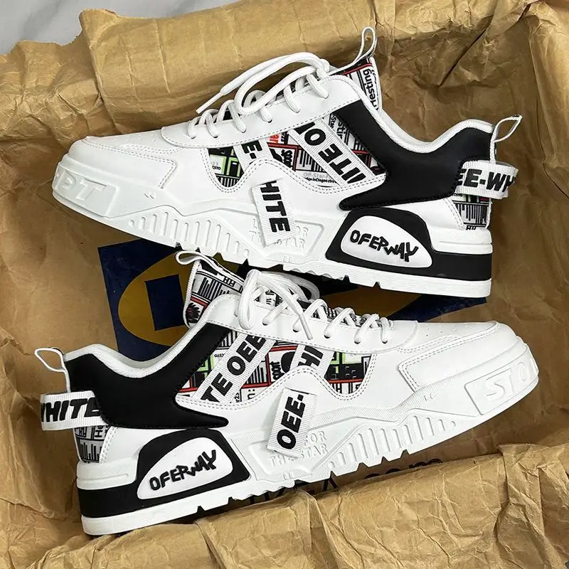 Casual Fashion Leather Sneaker - Badminton Shoes Men recension och pris
