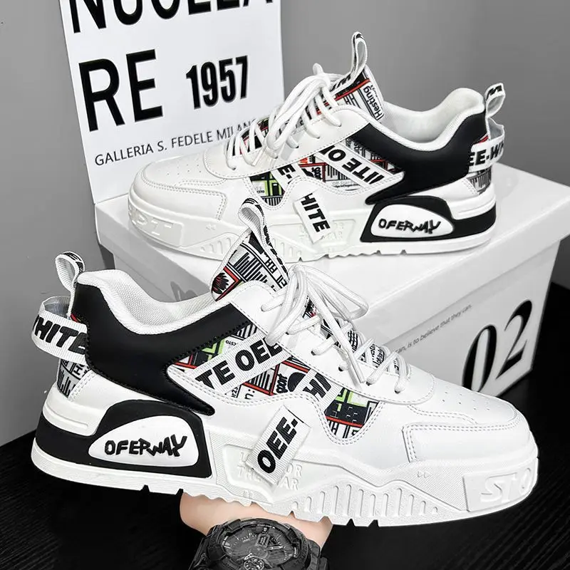 Casual Fashion Leather Sneaker - Badminton Shoes Men recension och pris