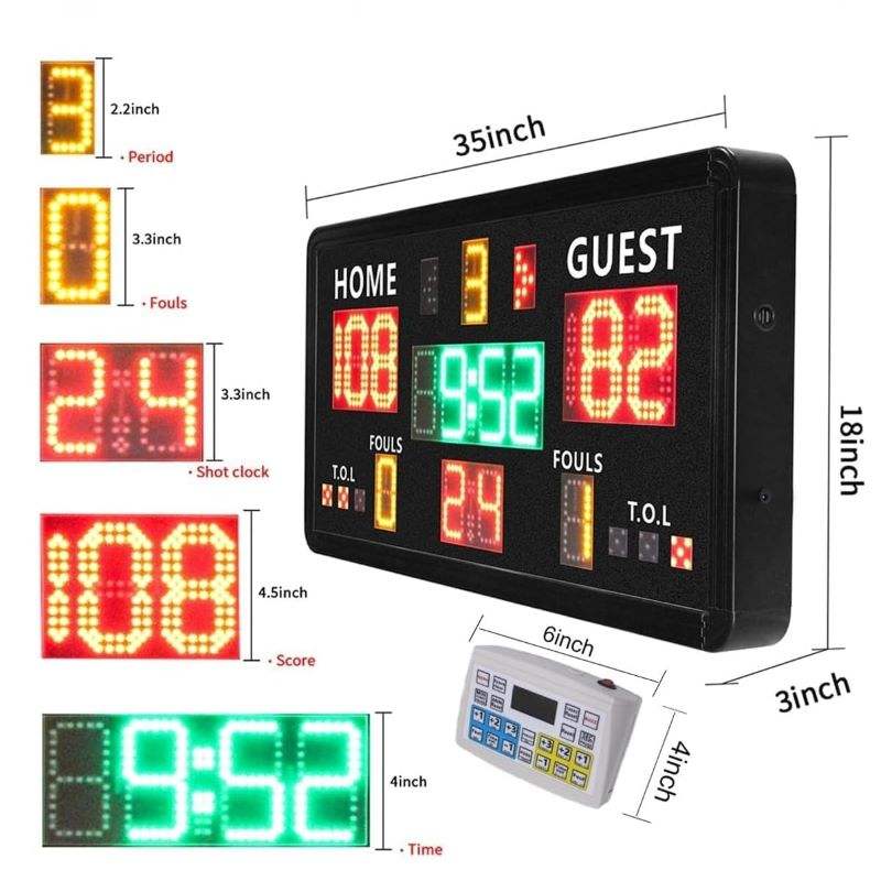 Portable Console Panel Control - Scoreboard Digital recension och pris