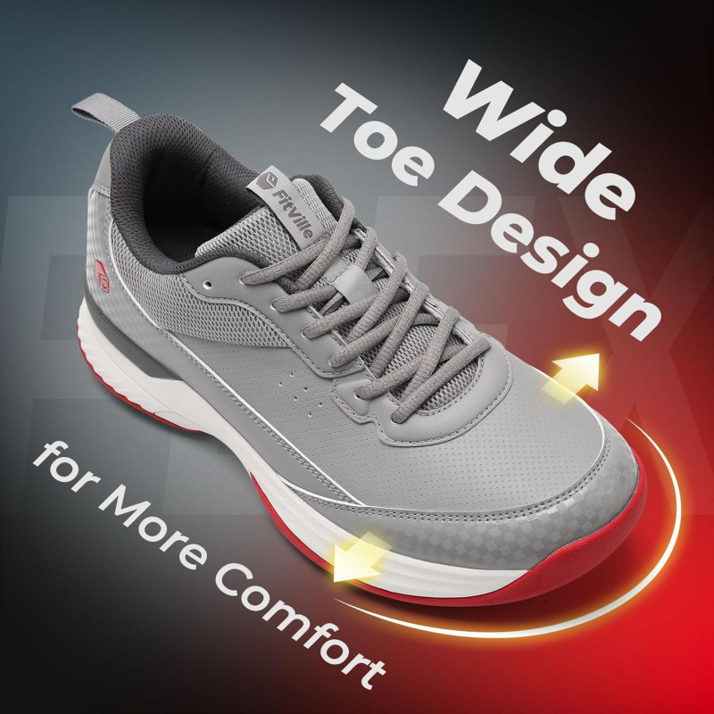 FitVille Wide Golf Shoes Men P - Badminton Shoes recension och pris