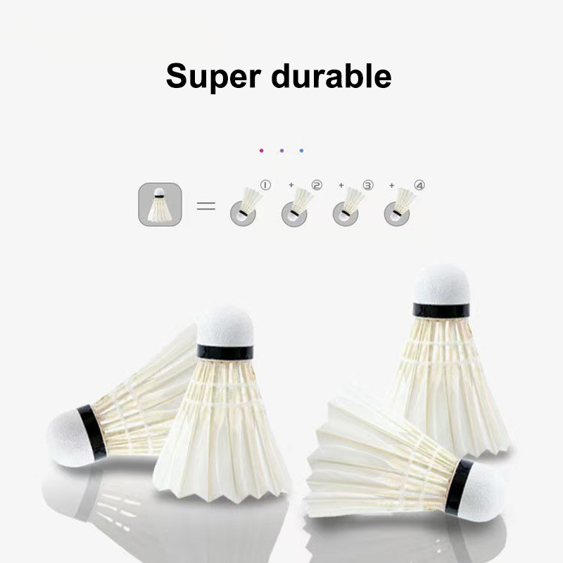 3/6Pcs Badminton Balls Shuttle - Badminton Shuttlecock recension och pris