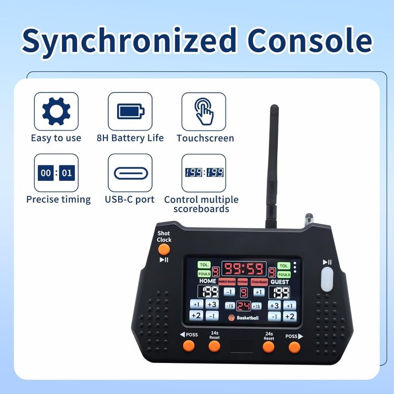 Portable Wireless Remote Conso - Scoreboard Digital recension och pris