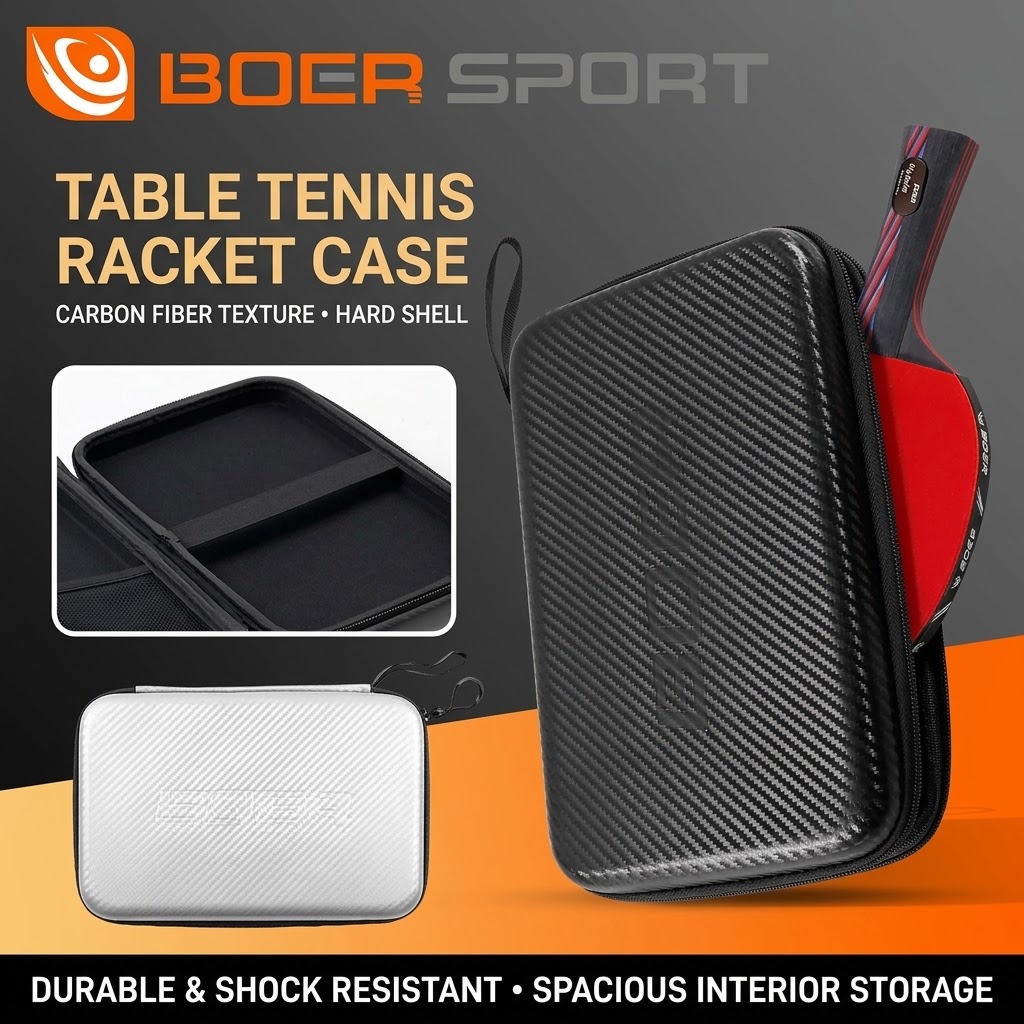Boer Table Tennis Racket Bag E - Badminton Bag recension och pris