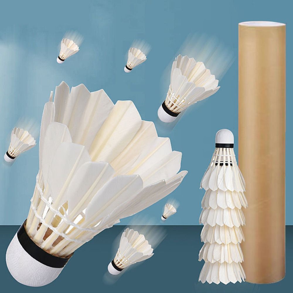 New White Goose Feather Badmin - Feather Shuttlecock recension och pris